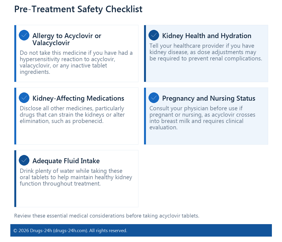 Pre-Treatment Safety Checklist
